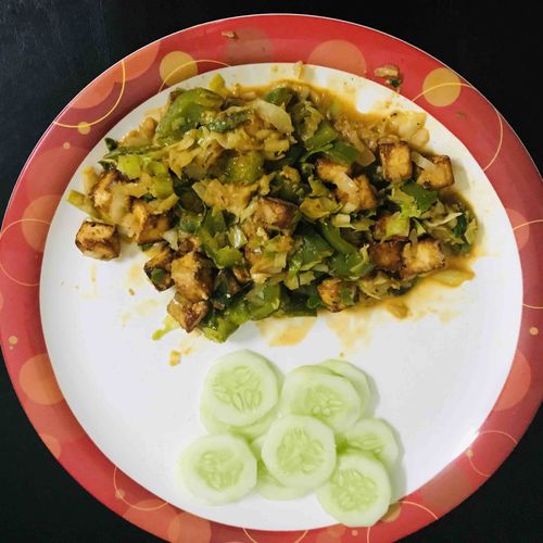 Keto paneer chilli