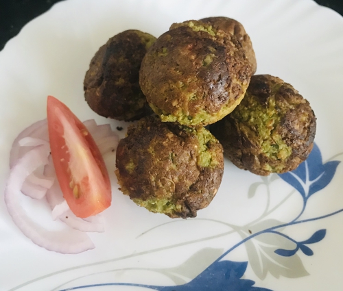 Soybean falafel