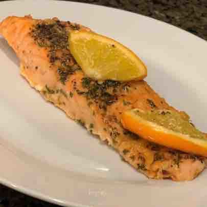 Orange Roasted Salmon