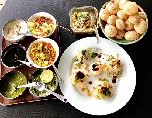 oil free dahi puris serving 40 pcs