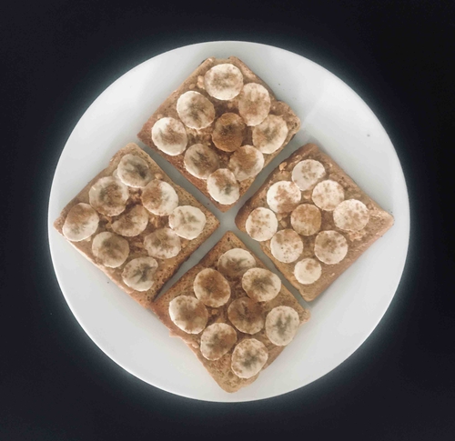 Banana Peanut Butter Toast