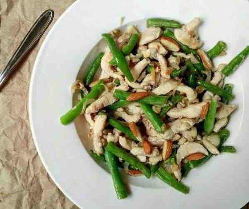 Ginger garlic chicken salad