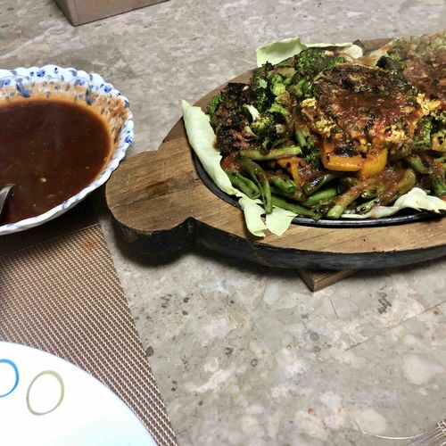 keto sizzler veg