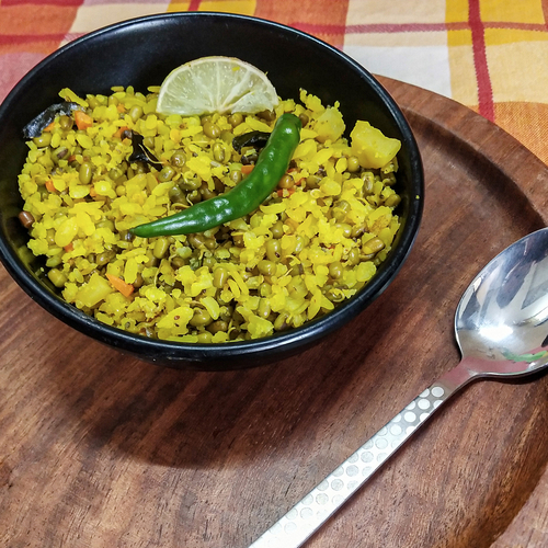 How To Make sprouts Poha Recipe