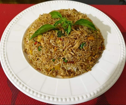 Shredded Chicken Fried Rice