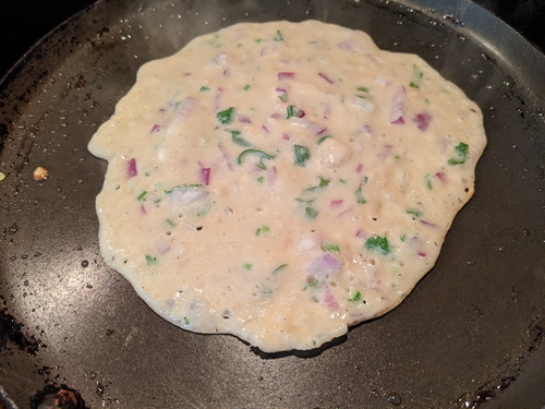 Soya wheat dosa