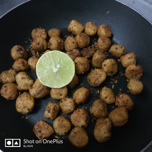 Soya nuggets roast