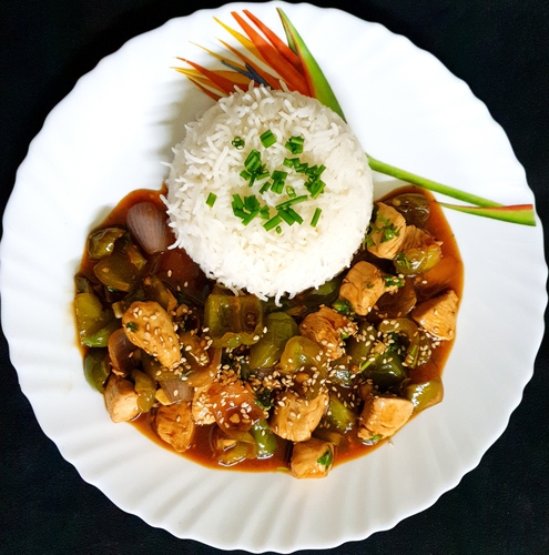 Chilli Chicken & Rice