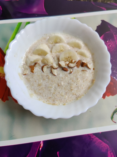 Coconut and banana oats