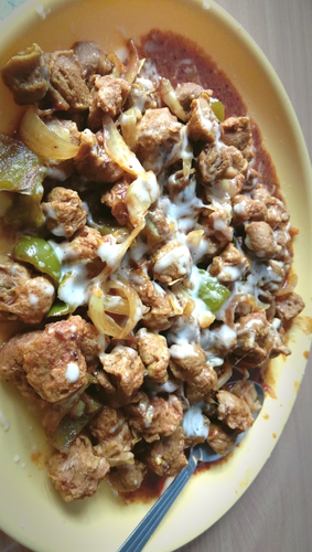 chilly cheese soya