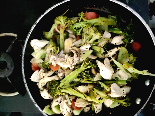 chicken vegetable salad