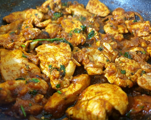 ढाबा style Chicken