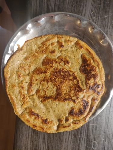 oats Mix Dal Chilla