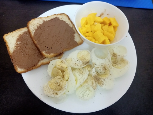 High protein Chocolate sandwich 🔥