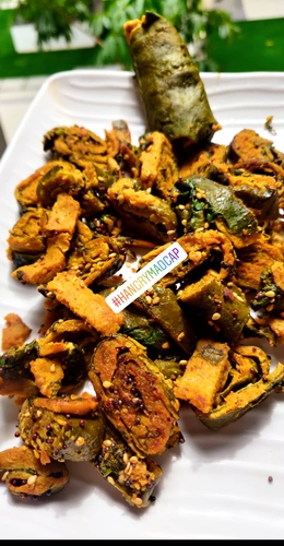 Protein Spinach Patra